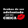 Pegatina Adelantado por una chica - Imagen 2