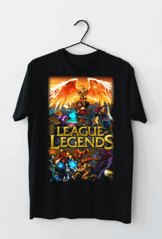 Camiseta LoL DTF - Diseño Exclusivo Unisex
