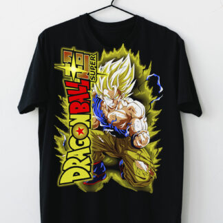 Camiseta Goku DTF - Diseño Exclusivo Unisex