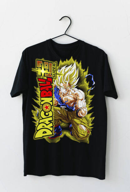 Camiseta Goku DTF - Diseño Exclusivo Unisex