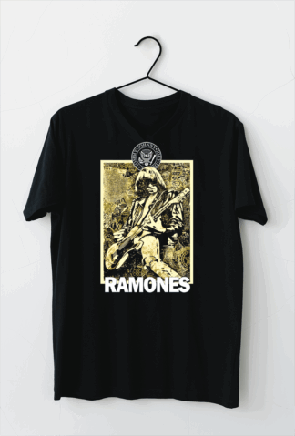Camiseta Ramones DTF - Diseño Exclusivo Unisex