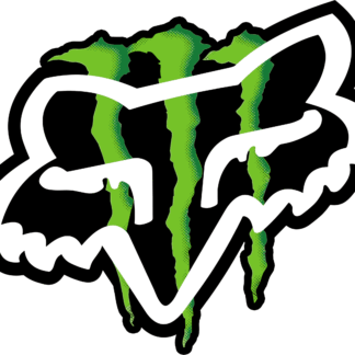 Camiseta FOX Racing con diseño Monster Energy, ideal para fans del motocross y la adrenalina. Moda streetwear agresiva para comprar online en Clothes4All.