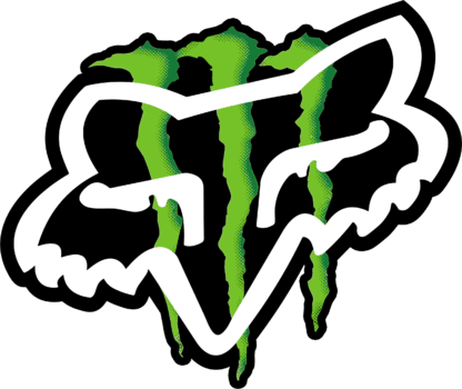 Camiseta FOX Racing con diseño Monster Energy, ideal para fans del motocross y la adrenalina. Moda streetwear agresiva para comprar online en Clothes4All.